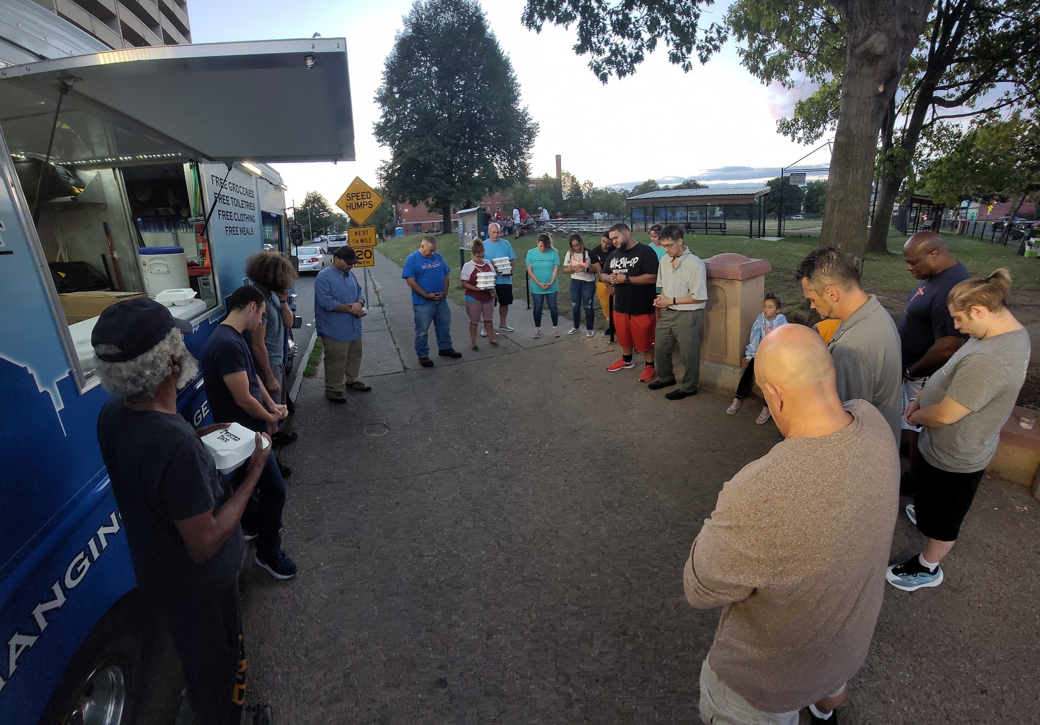 TFH Rochester, NY | Prayers before and during an outreach at North Clinton Avenue and Oakman Street Sept.-Oct. 2022 2
